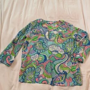 Lilly Pulitzer Cotton Top size L